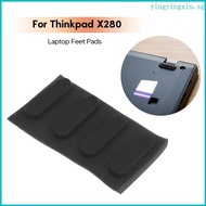 YIN 4 Pieces Laptop Rubber Feet Non-Slip Replacement Bottom Case Feet Pad for Thinkpad X280 Laptop