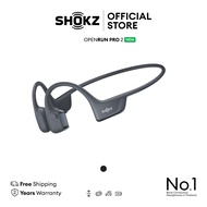 Shokz OPENRUN PRO 2 หูฟังออกกำลังกาย หูฟังไร้สาย คุณภาพเสียงระดับพรีเมี่ยม กันน้ำมาตรฐาน IP55
