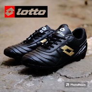 Quality lotto stadio leather football boots