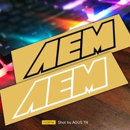 AEM STICKERS CAR STICKERS aem cutting stickers