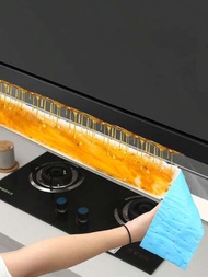 10入組廚房抽油煙機油吸收過濾紙墊側吸式油燈罩油導板無紡布材質