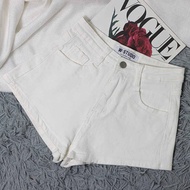 Quần Short Denim Mini Màu Hồng Gợi Cảm Cho Nữ Mùa Hè 2024 Quần Short Chữ a Cạp Cao Bằng Vải Cotton C