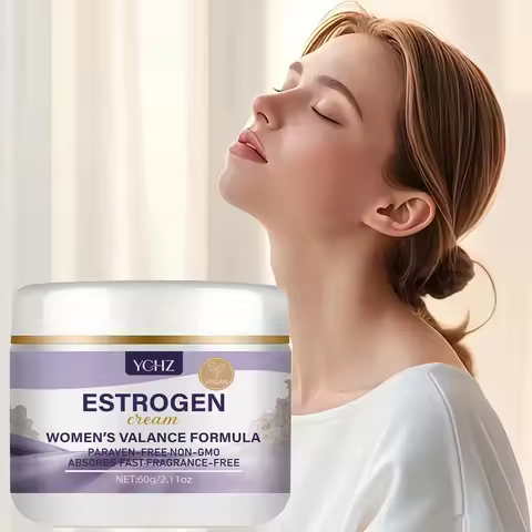 Ychz Vegan Estrogen Cream—Feminine Balancing Formula, Paraben-Free, Non-Gmo, Fast Absorption, Fragra