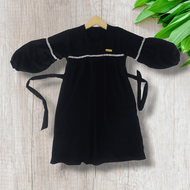 others Gamis Dress Muslim Anak Perempuan Lengan Panjang Salwah Exclusive terbaru 2023 viral crinkle 