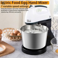 Small Electric Food Mixer with 1.7L Stainless Mixing Bowl Dough Hooks &amp; Mixer Beaters