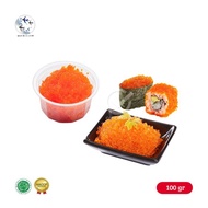 Tobiko Orange / Telur Ikan terbang / Fish Roe [100 gr]