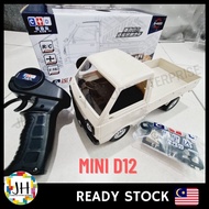 🇲🇾ReadyStock CXD D12 Mini Kei Truck 1/16 Suzuki Carry RC Remote Control RWD RTR Ready to Run