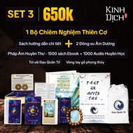 Combo6: 64-card natural commendant deck, detailed book, yin and legend book, feng shui bracelet, clo
