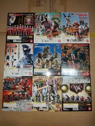 絕版超罕極稀有品 Bandai 扭蛋機頭紙 
HG High Grade Real Figure Series 
Hobby Gashapon 1号 一號 Amazon 亞馬遜 古加 王蛇 蝙蝠 Su