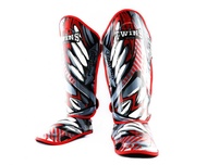 Twins special shin guards Fancy FSGL10-55  ( S,M,L,XL ) Training MMA K1 สนับแข้งทวินส์ สเปเชี่ยล แฟนซี  สำหรับ ป้องกันหน้าแข้ง สำหรับการซ้อมมวย ทำจากหนังแท้