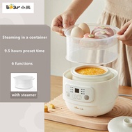 หม้อโจ๊กสำหรับใช้ในบ้าน DDZ-A08Q6หมีหม้อตุ๋นไฟฟ้าเซรามิกสำหรับ0.8L หม้อเซรามิกบ้านรังนกเสริมซุปอาหาร