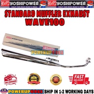 WAVE100 W100 YOSHIPOWER STANDARD MUFFLER EXHAUST PIPE STD EKZOS