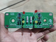 kit panel depan box N9000 N7000 led display indikator power ampli