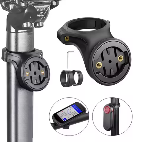 Bicycle Tail Light Bracket Cycling Computer Mount Holder Garmin Varia Radar Edge RVR315 RTL510 515 5