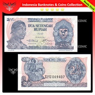 INDONESIA 2 1/2 Rupiah 1968 Soedirman Seri X , UNC, Uang Kuno