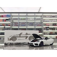 Mini Cut 1/18 Porsche 718 Spyder RS White 1389 110063131