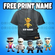 FALL GUYS T-SHIRT 100% Cotton Stumble guy game kid knockout Unisex