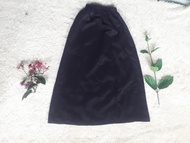 rok hitam sekolah //rok hitam anak perempuan santri