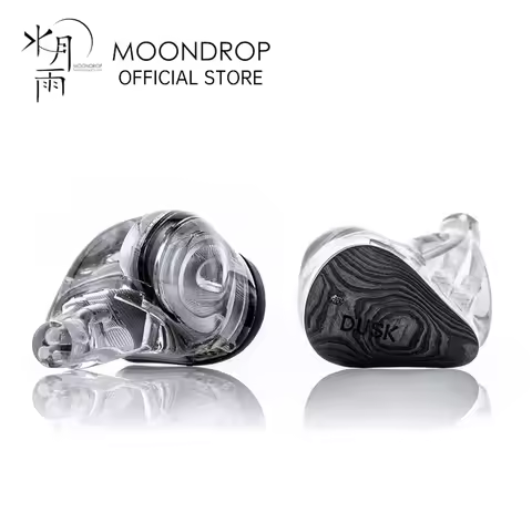MOONDROP x Crinacle DUSK 2DD+2BA+2Planar In-ear Headphone with 0.78 2pin Cable Earphone 3.5mm/USB-C