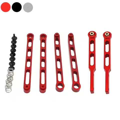 MN82 LC79 MN82S MN82Pro MN82T Metal Front and Rear Tie Rod Linkage Link Rod 1/12 RC Car Upgrade Part