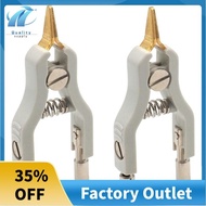 Microresistivity Test Clip 2PCS Copper  Kelvin Test Clip Bridge Test Clip Clamp Testing Instrument A