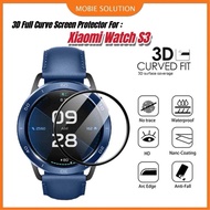For Xiaomi Watch S3 3D Screen Protector Smart Watch 3D Full Edge Protective Film Xiaomi Watch S3 Pro