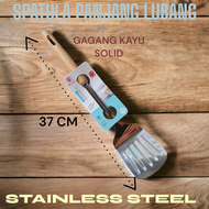 SPATULA SODET SUTIL BERLUBANG PENGADUK MASAKAN PANJANG STAINLESS STEEL QUALITY SUPER E2602