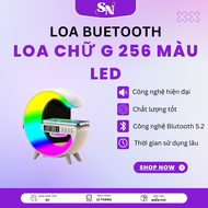 Loa Chữ G Bluetooth Kèm Sạc Không Dây 256 Màu Led LOA BLUETOOTH CHỮ G kiêm SẠC KHÔNG DÂY tích hợp Lo