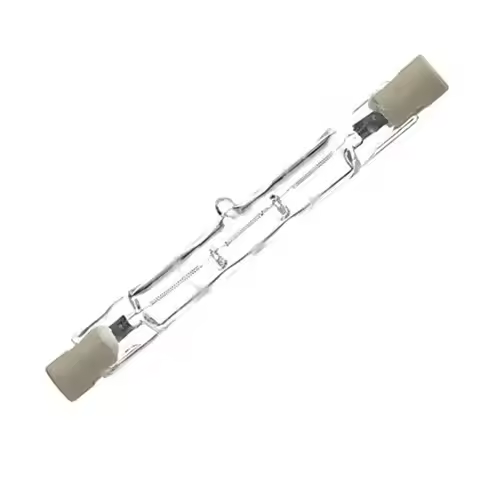 1pc 80W R7s Halogen Linear Light Bulb, 360° Beam Angle for Construction Landscape Pendants Work Stre