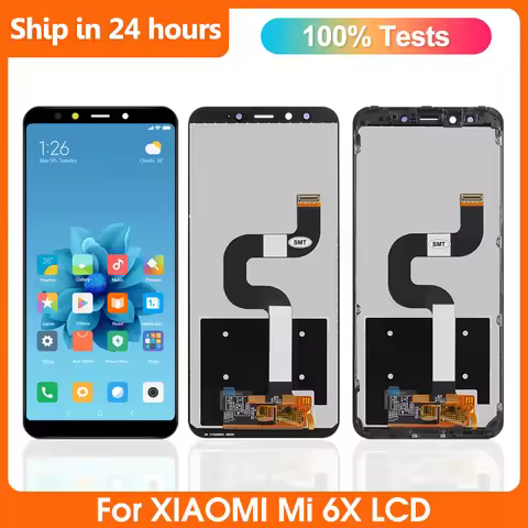 100% Tested Screen For Xiaomi Mi A2 LCD Display Touch Screen Digitizer Assembly Replacement For Mi A
