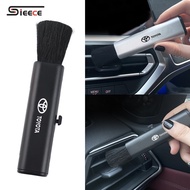 Sieece Car Detailing Brush Car Wash Slit Brush Car Interior Accessories For Toyota Wish Hiace Sienta Altis Harrier CHR Vios Rush Alphard Camry RAV4 Innova