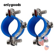 ONLY 1Pcs Round Hose Clamp, Fastener Hardware Pipe Fitting Suspension Pipe Holder, Expansion Screw 20/25/32/40/50/63mm PPR/PVC Tube Clip Bracket