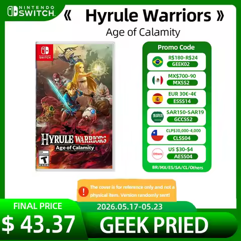 Hyrule Warriors : Age of Calamity - Nintendo Switch Game Deals 100% Original Physical Game Card for 