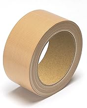 Strix Design HD-338F Fabric Adhesive Tape, Brown, 98.5 ft (25 m) Roll, Width 2.0 inches (5 cm), Made