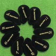 2025 Honma Red Horse Golf Club Cover Iron Cover Flannel Club Cap Cover Golf Club Protective Cover Ve