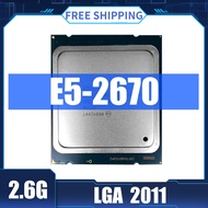 Used Almost New Intel Xeon E5 2670 2.6GHz 20M Cache 8.00 GT/S LGA 2011 SROKX C2 E5-2670 Eight-Core Desktop CPU Processor X79 Motherboaed