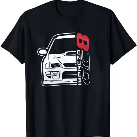 Men T Shirt Fashion Men Brand Fitness Slim Fit Japan Car Impreza Gc8 Print T-Shirt Printing Shirt Me
