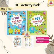[SMART] 101 Never Bored Activity Game|Magic Maths Activity Book|Full Of Awesome And Fun Activity Boo