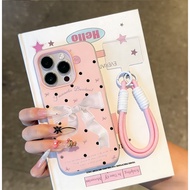 BIG Bow 2-In-1 Pink Cute Casing hp Oppo Reno 15F 15 Pro Max A6T Pro 5G A6X 14F A3X A5 2025 A5I A5 Pr