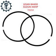 12140-94400 79mm PISTON RING FOR SUZUKI OUTBOARD (CRANKSHAFT) 2-STROKE 40HP