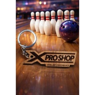 BOWLING - KEYCHAIN XPROSHOP WOOD