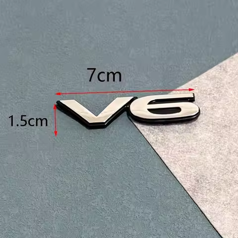 For Pajero Montero Lancer Outlander GLS GLX EX V6 Emblem Logo Rear Stickers Door Side Fender Mark Si
