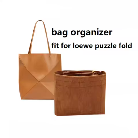 【Only Sale Inner Bag】Bag Organizer Insert For Loewe Puzzle Fold Organiser Divider Shaper Protector C