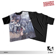 COD / BAYAR DITEMPAT KAOS PRINTING KARTUN ANIME HIGHSCHOOL DXD HIMEJIMA AKENO 1