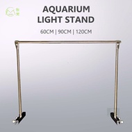 [Local Stock] Mufan Aquarium Lighting Stand Stainless Steel Hanging Stand Holder Aquascape Lighting 