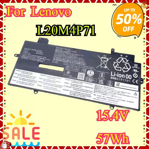 New L20M4P71 L20C4P71 L20D4P71 laptop battery For Lenovo ThinkPad X1 Yoga 6th 7th 8th Gen Carbon 9/1