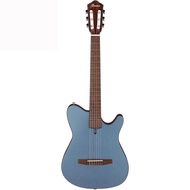 Ibanez FRH10N-IBF FRH Series Acoustic Electric Guitar, Indigo Blue Metallic Flat