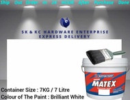 🇲🇾 [ READY STOCK / EXPRESS DELIVERY / KEPONG BARU ] FREE PAINT BRUSH SET CAT PUTIH / WHITE PAINT ONL