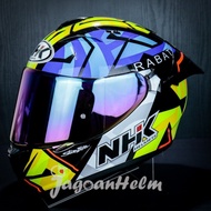 NHK HELM GP PRIME TITO VISOR IRIDIUM BLACK SPOILER Diskon