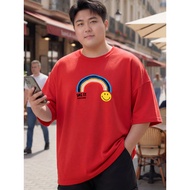 2Y654 [AIYOU] Lelaki Baju T Shirt Men Tshirt Korean Style Seluar 1XL-5XL Clothes Plus Size Crop Top